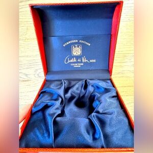 Orange Charlotte Di Vita numbered Edition empty box